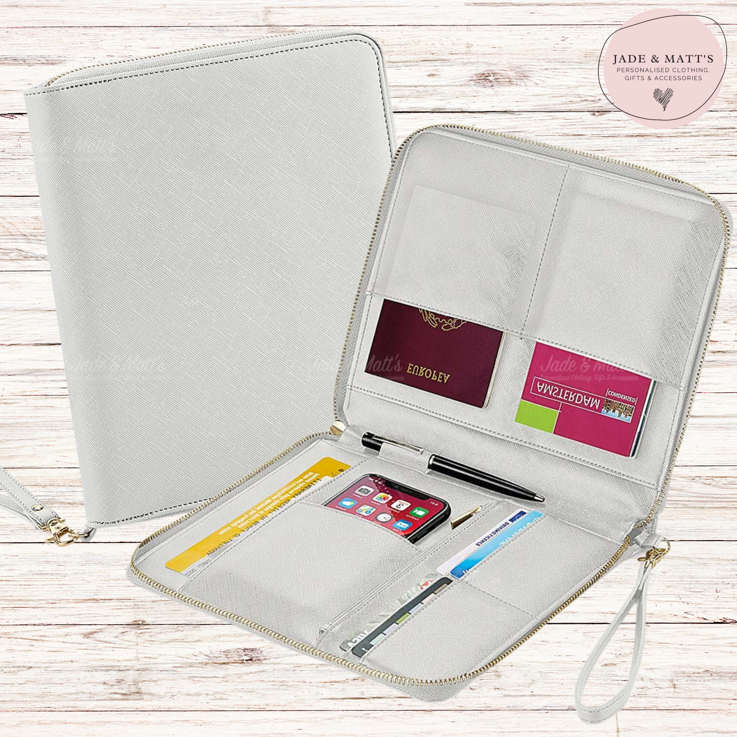 Travel/Tech Organiser | Personalised | Travel Documents