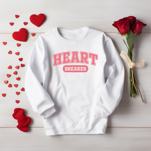 Heartbreaker Sweatshirt | White