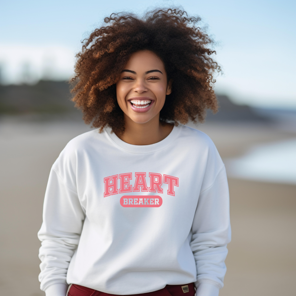 Heartbreaker Sweatshirt | White