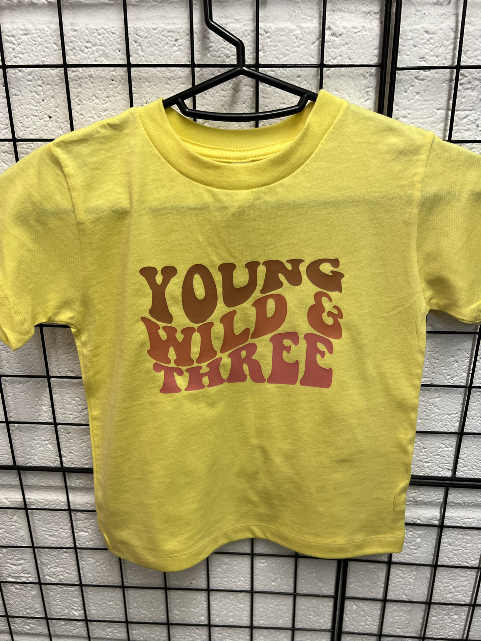 Young Wild & Three | Children's tee