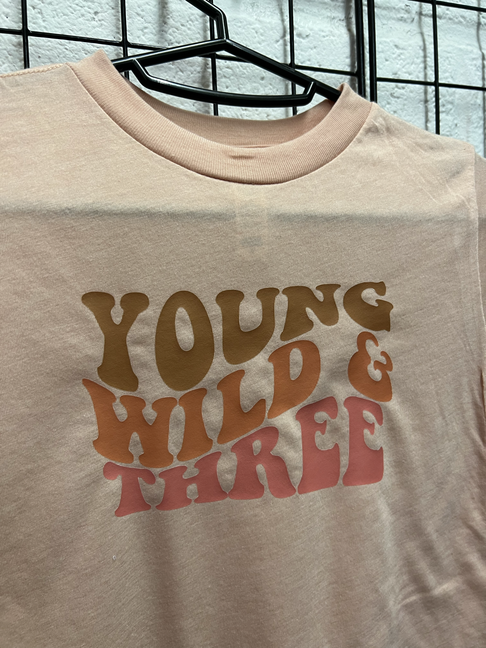 Young Wild & Three | Children's tee