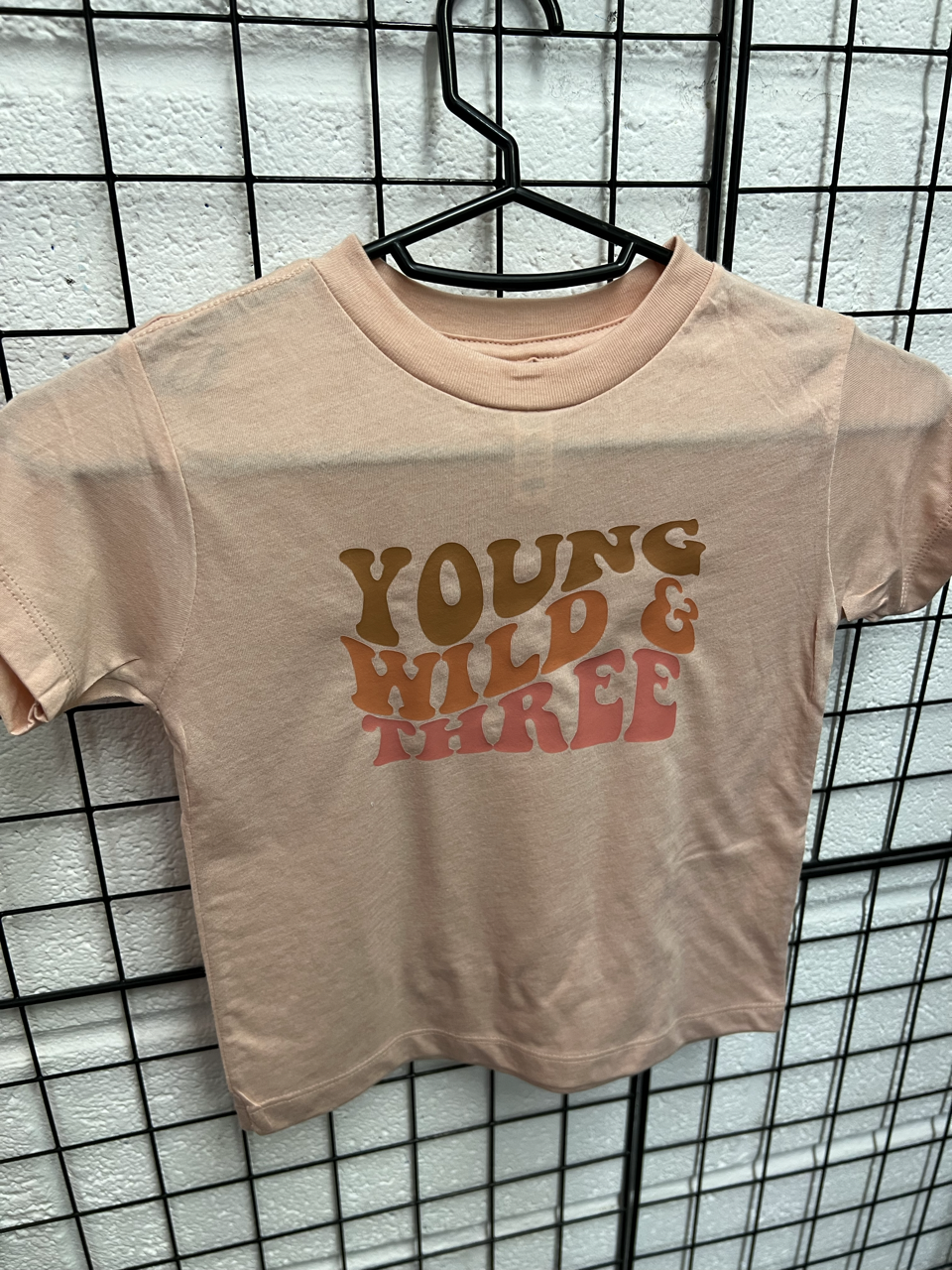 Young Wild & Three | Children's tee