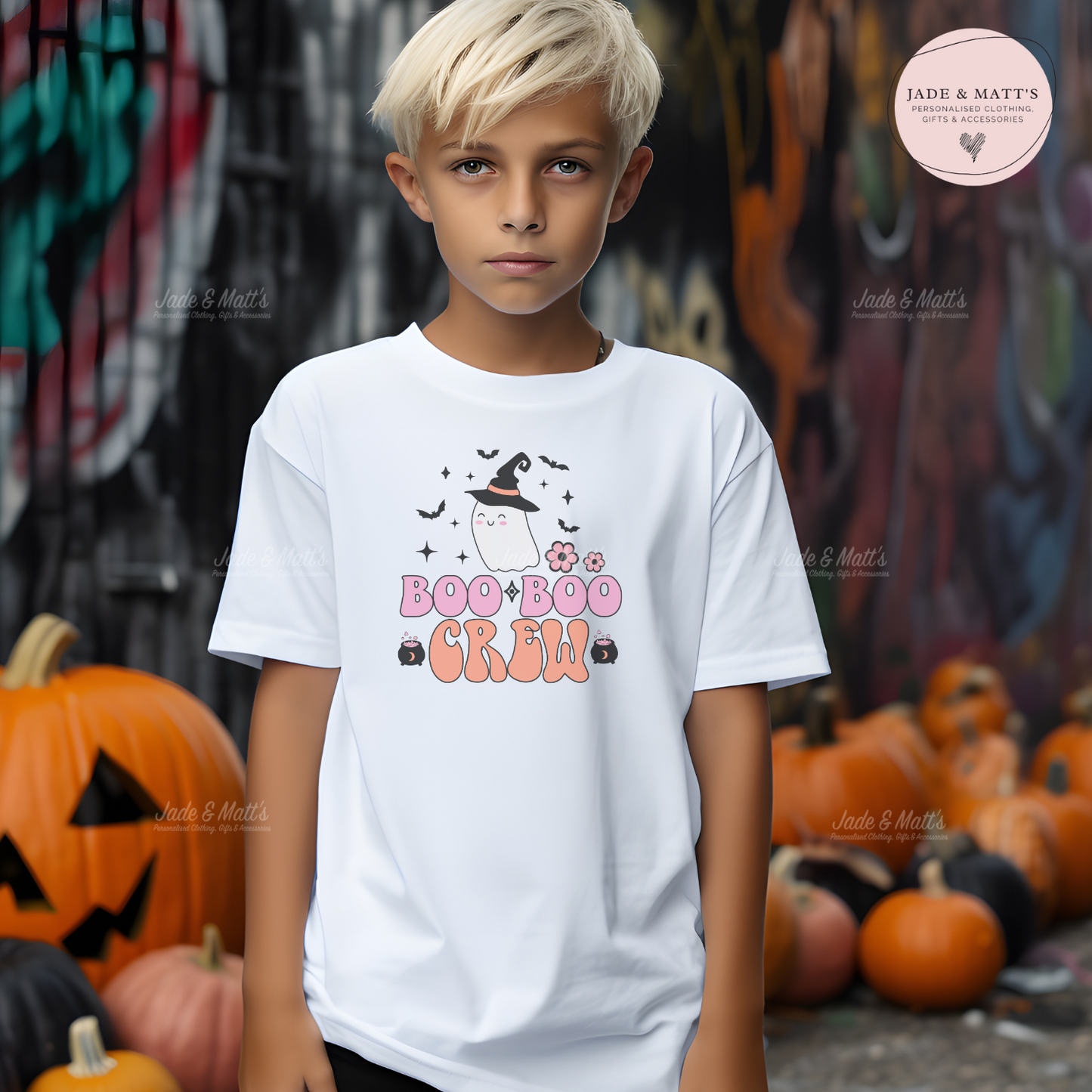 BOO BOO Crew | Kid's Halloween t-shirt