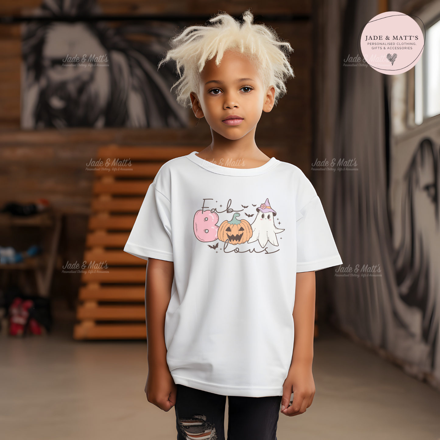 FaBOOlous | Kid's Halloween t-shirt