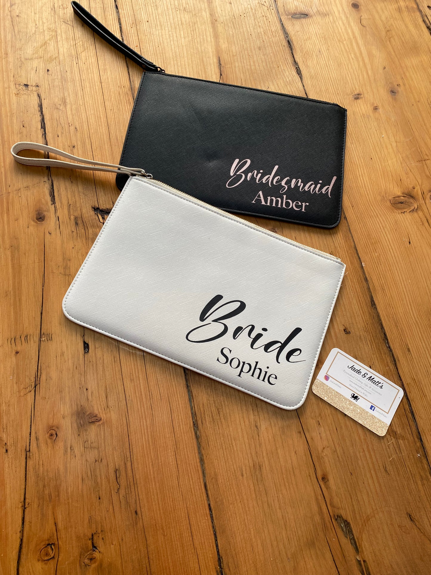 Personalised Clutch Bag