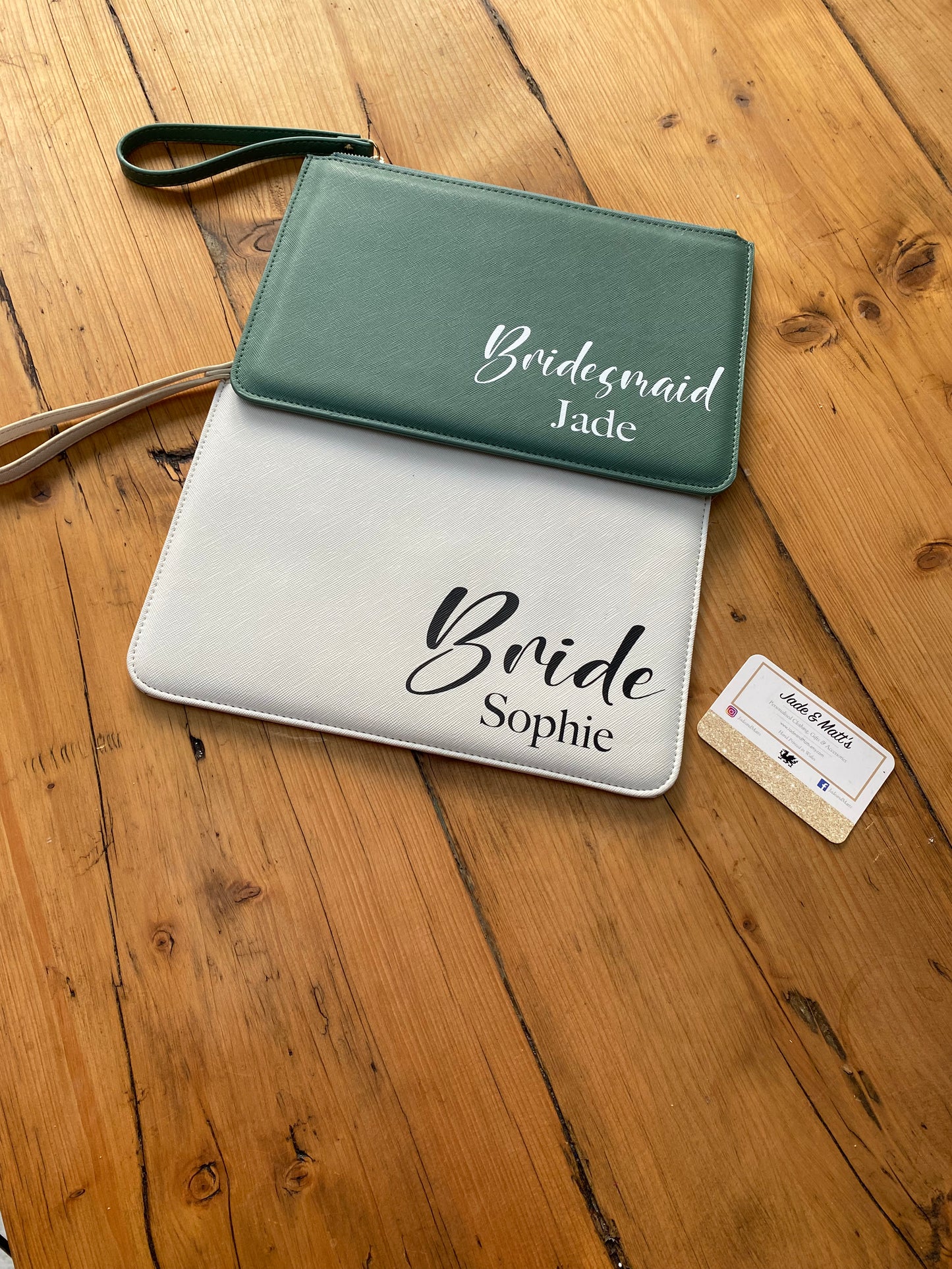 Personalised Clutch Bag