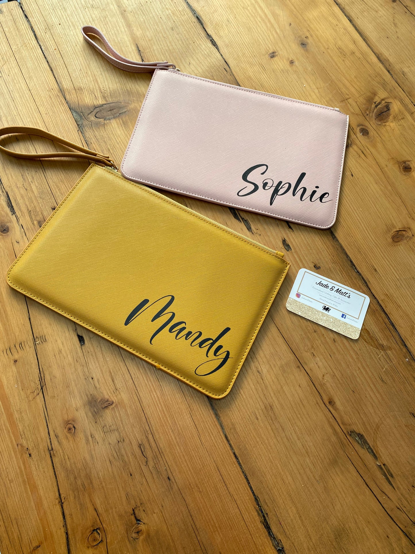 Personalised Clutch Bag