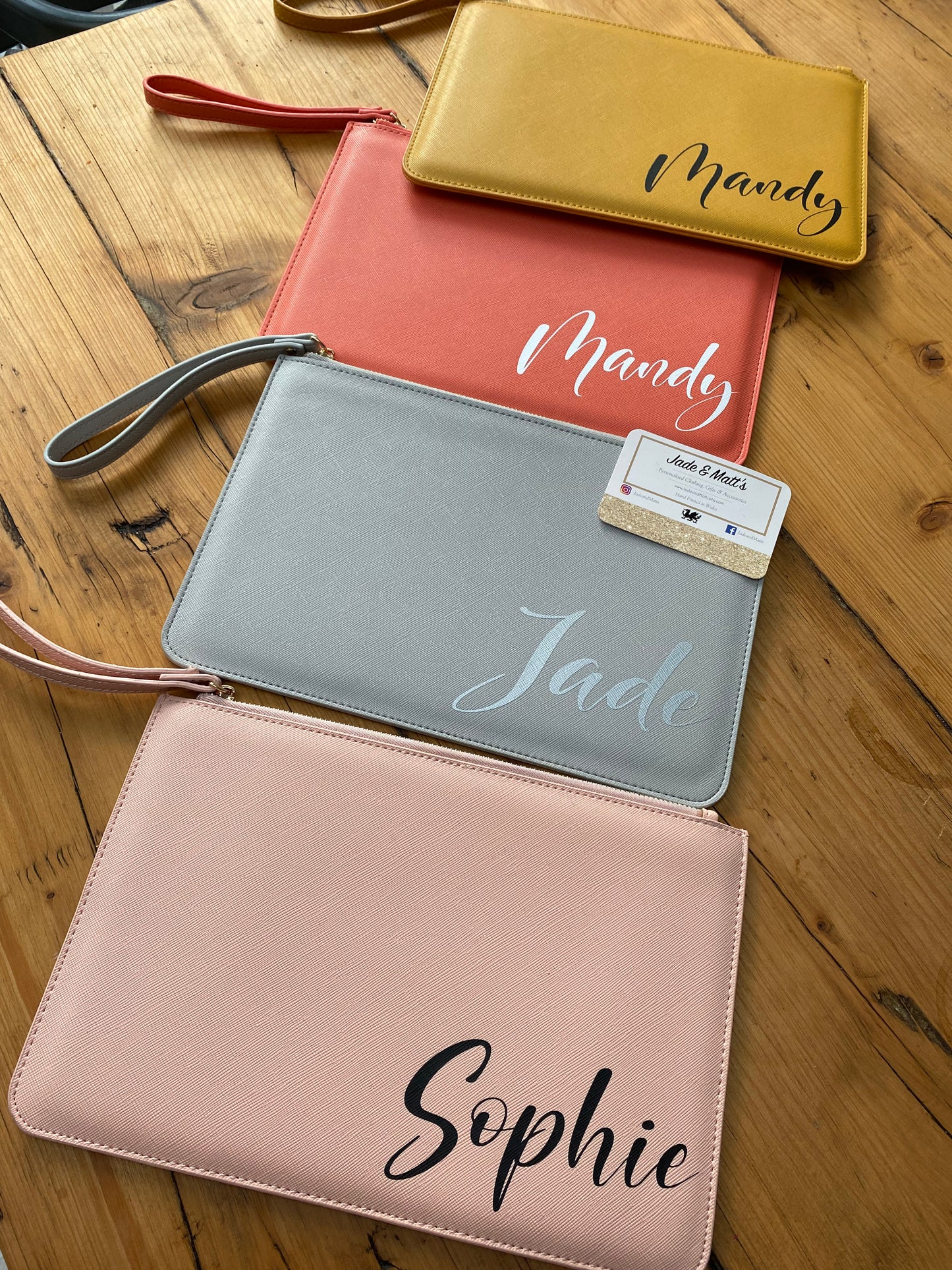 Personalised Clutch Bag