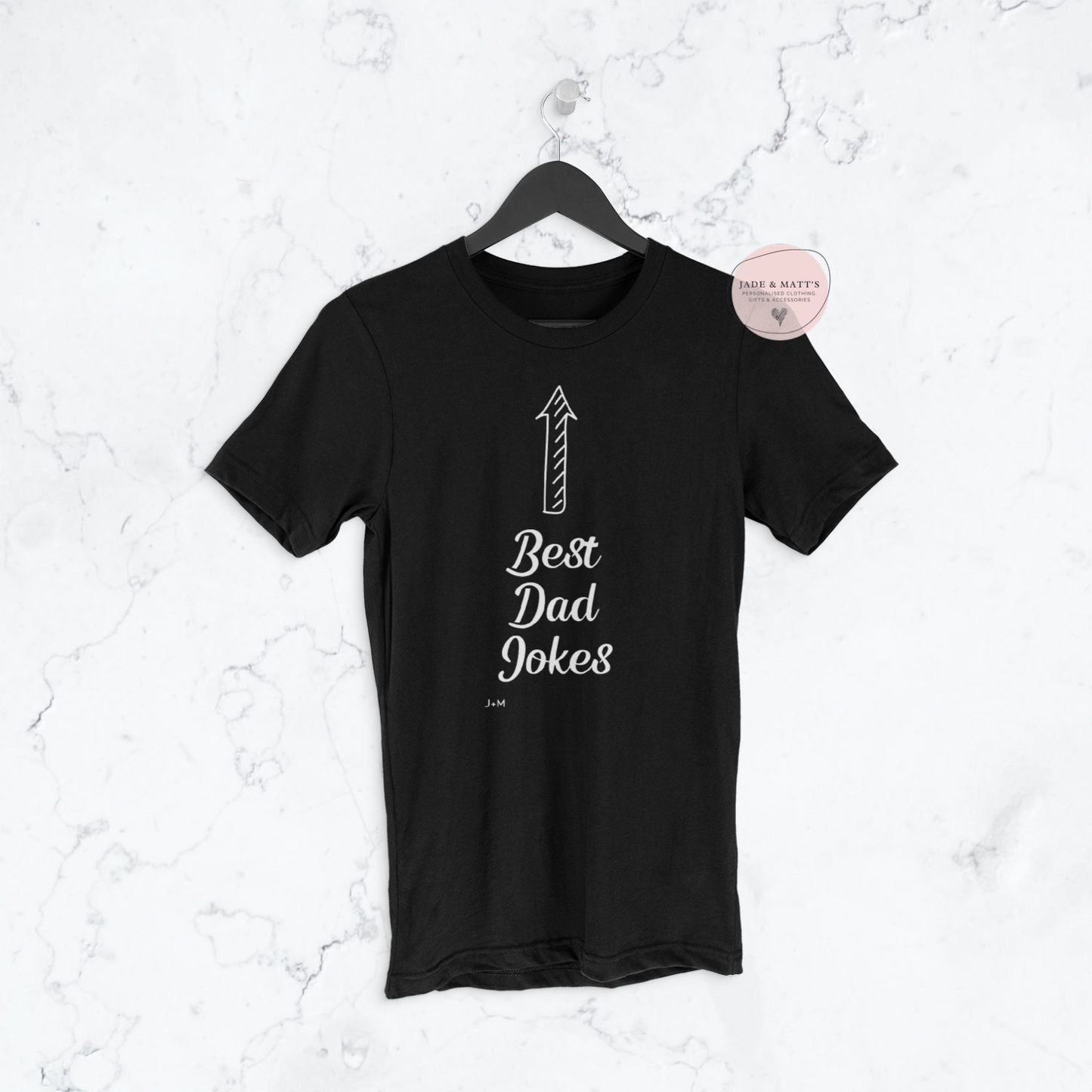 Dad jokes | Father's Day t-shirt | Black