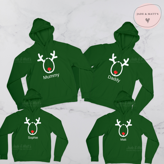 Christmas Hoodies | Matching Family | Personalised