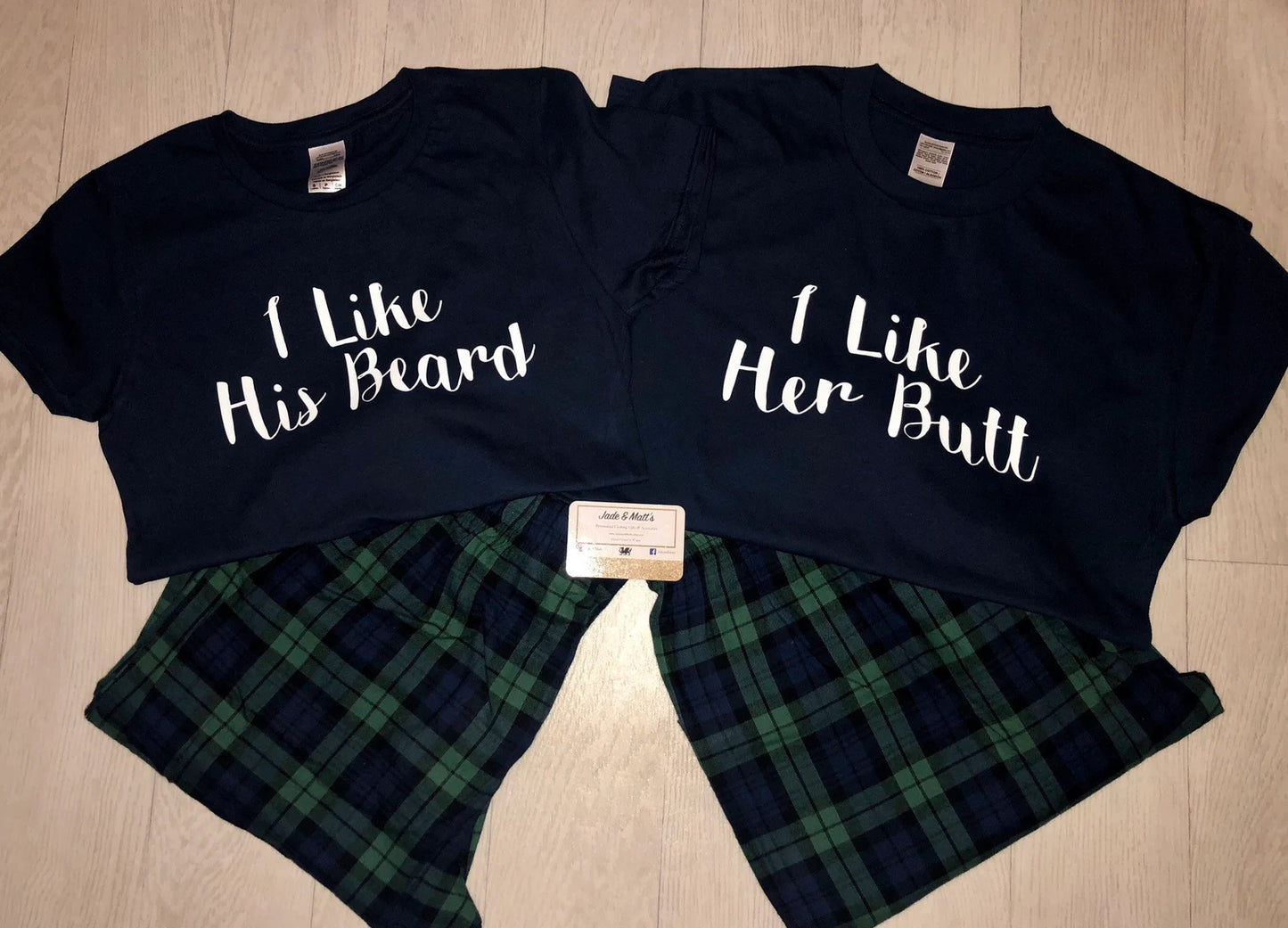 Butt & Beard | Matching His & Hers Pjs | Pyjamas