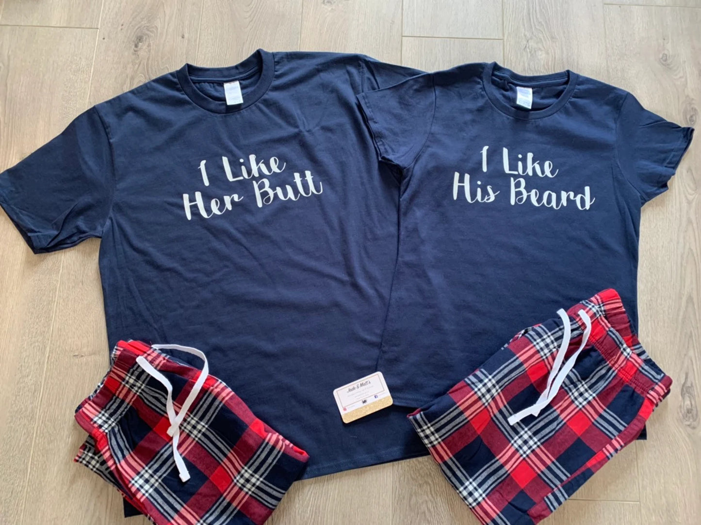 Butt & Beard | Matching His & Hers Pjs | Pyjamas