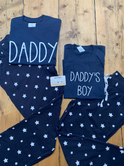 Daddy & Daddy's Boy Pyjamas | Fathers Day