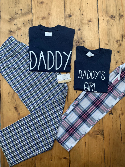 Daddy & Daddy's Girl Pyjamas | Fathers Day