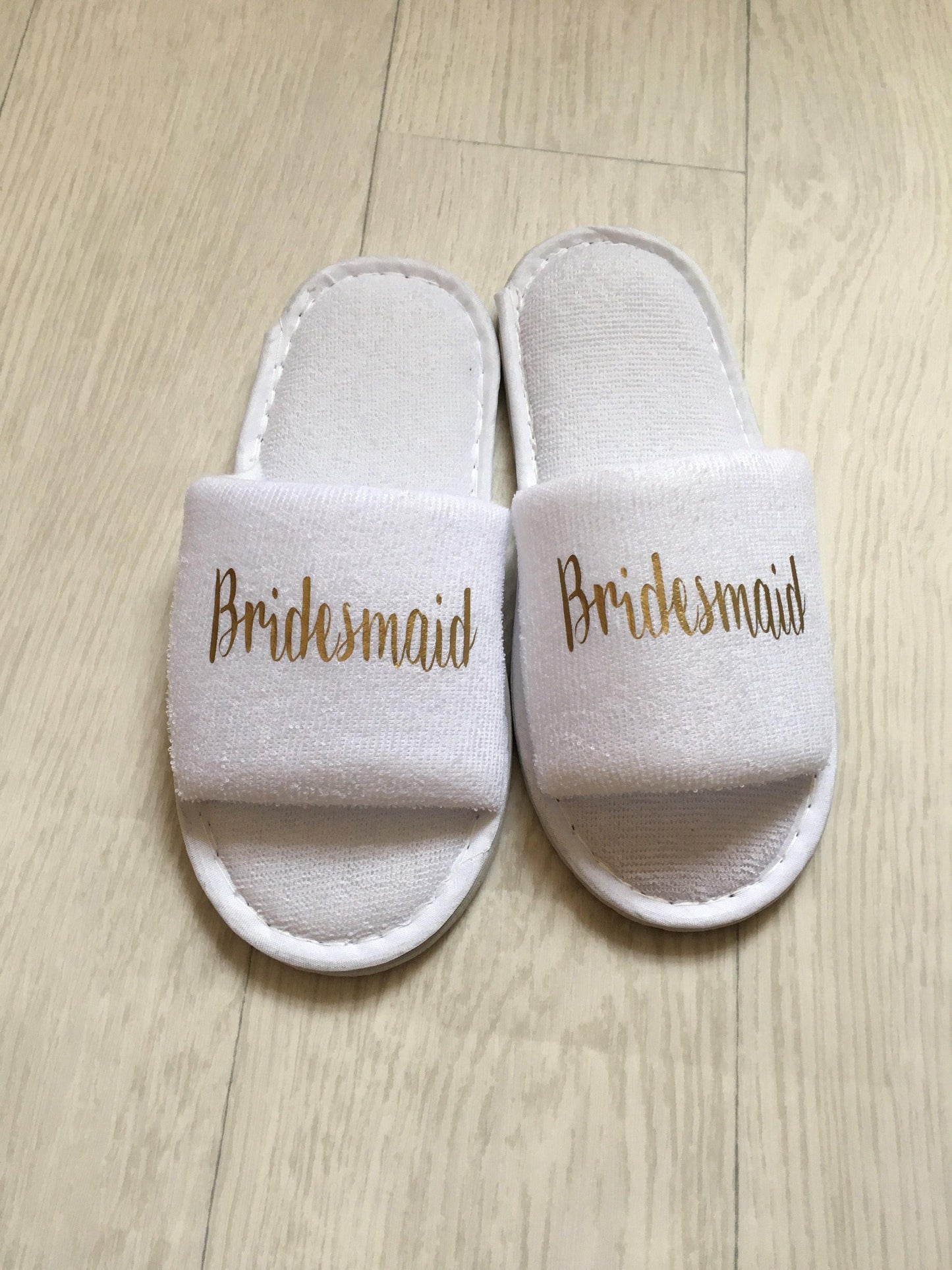 Children's Slippers | Personalised | Towelling spa Slippers