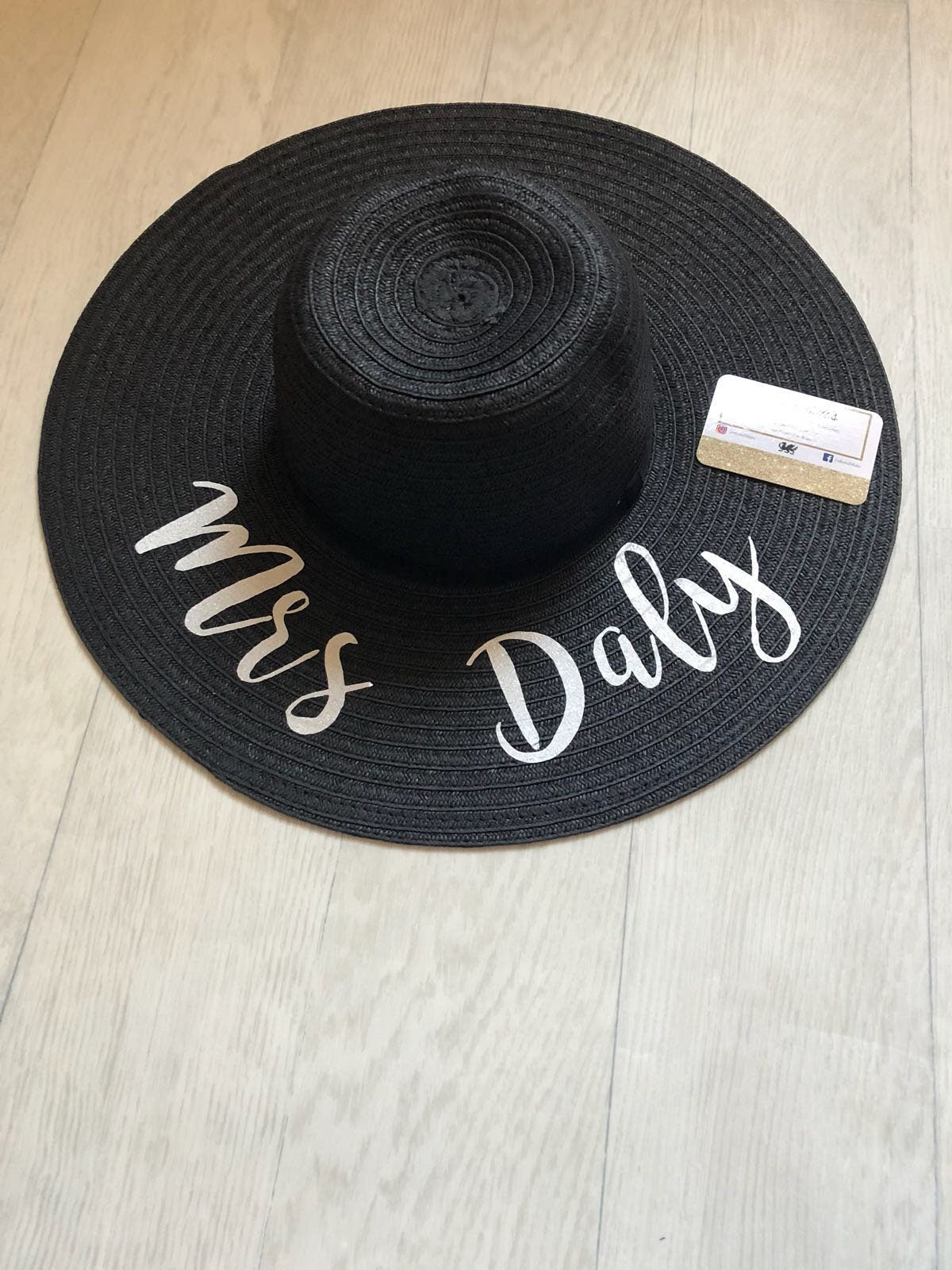 Personalised Sun Hat | Bride to be | Beach Wear