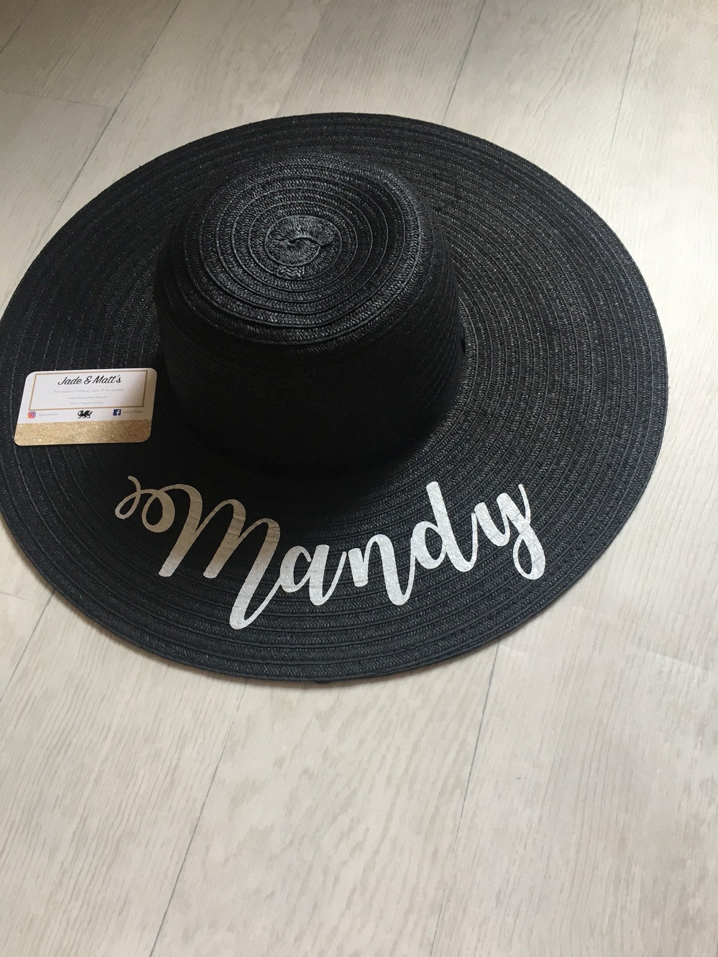 Personalised Sun Hat | Bride to be | Beach Wear