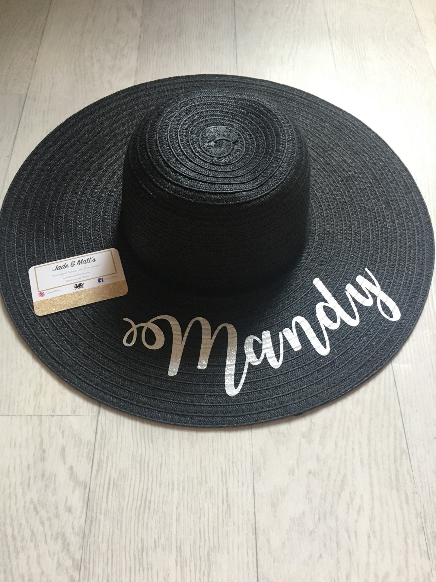 Personalised Sun Hat | Bride to be | Beach Wear