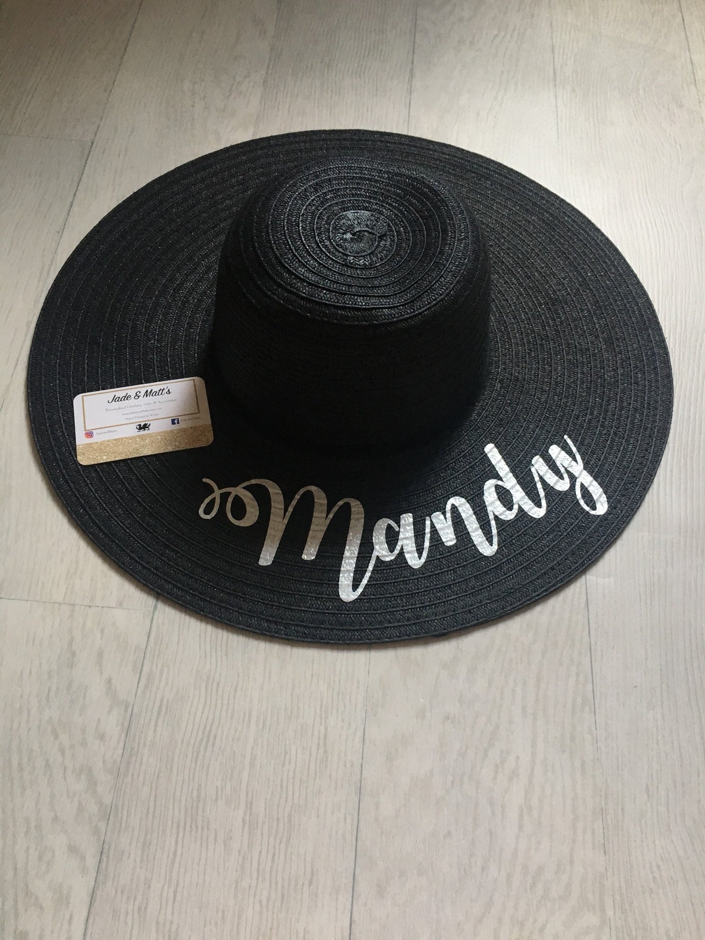 Personalised Sun Hat | Bride to be | Beach Wear