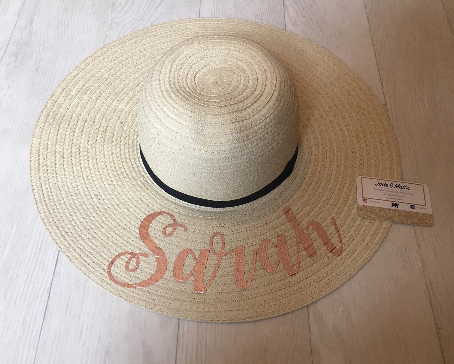 Personalised Sun Hat | Bride to be | Beach Wear