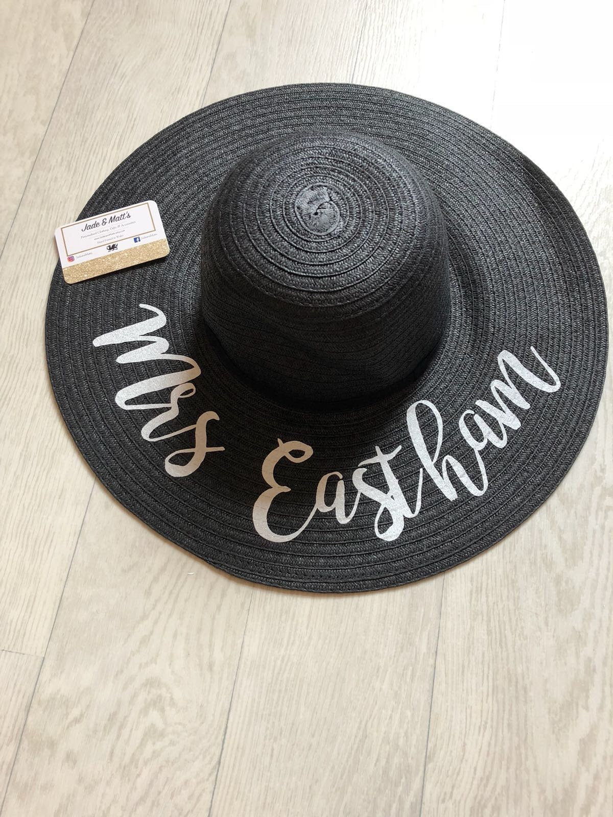 Personalised Sun Hat | Bride to be | Beach Wear