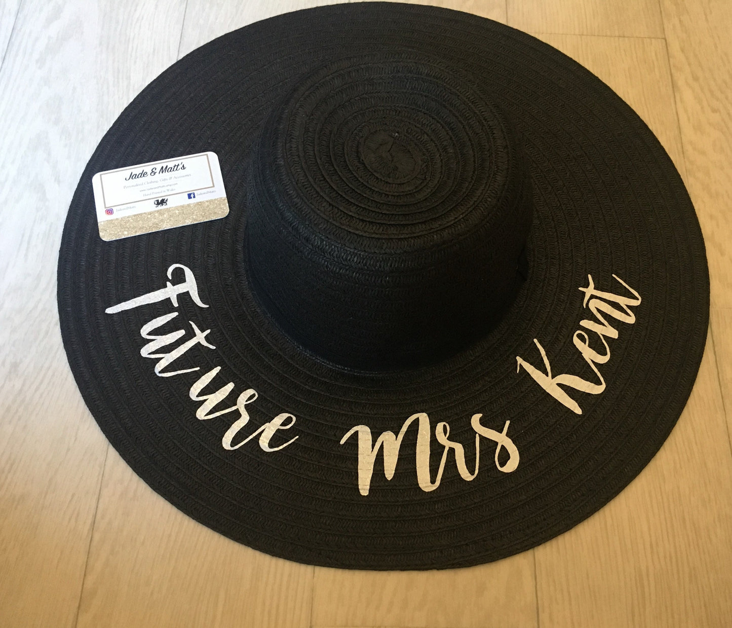 Personalised Sun Hat | Bride to be | Beach Wear