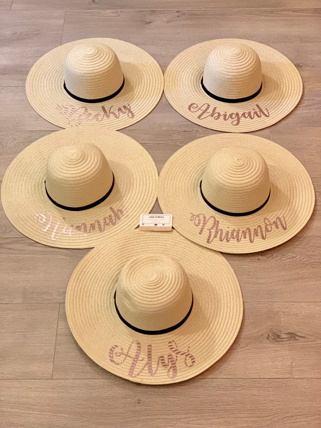 Personalised Sun Hat | Bride to be | Beach Wear