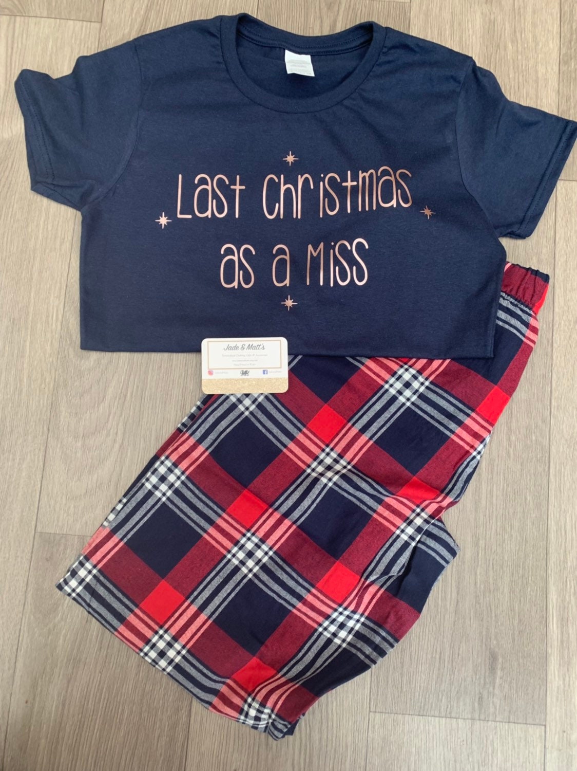 Last Christmas as Miss Pyjamas | Christmas Pjs | Gift