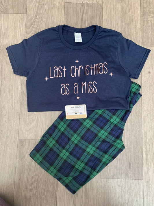 Last Christmas as Miss Pyjamas | Christmas Pjs | Gift