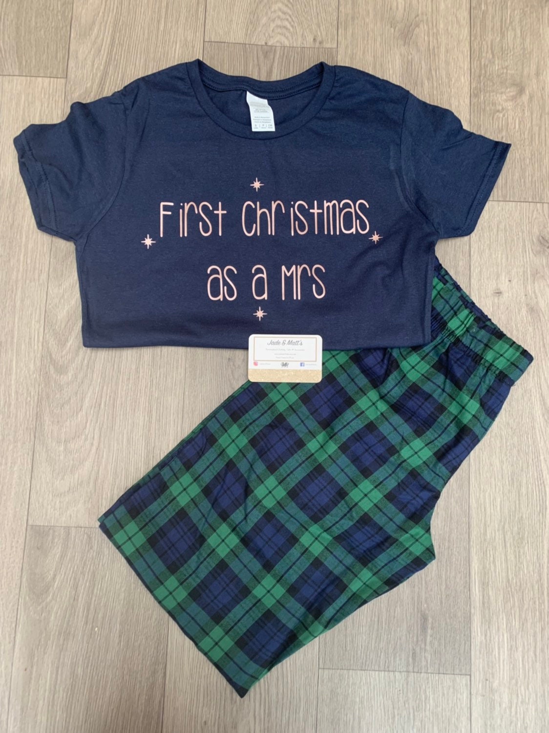 First Christmas as a Mrs Pyjamas | Christmas Set | Gift