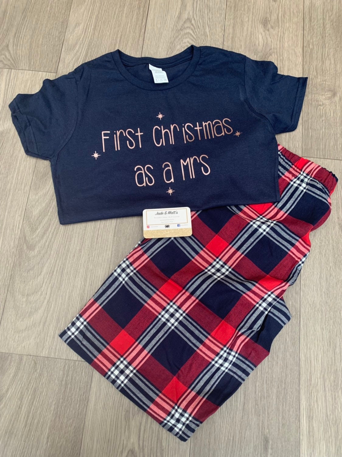 First Christmas as a Mrs Pyjamas | Christmas Set | Gift