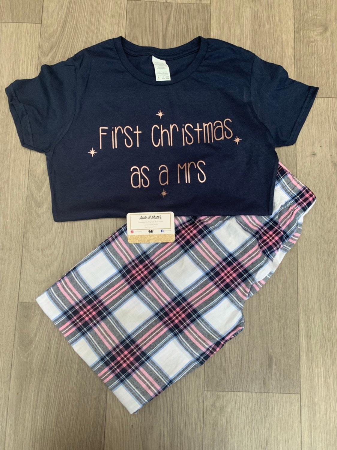 First Christmas as a Mrs Pyjamas | Christmas Set | Gift