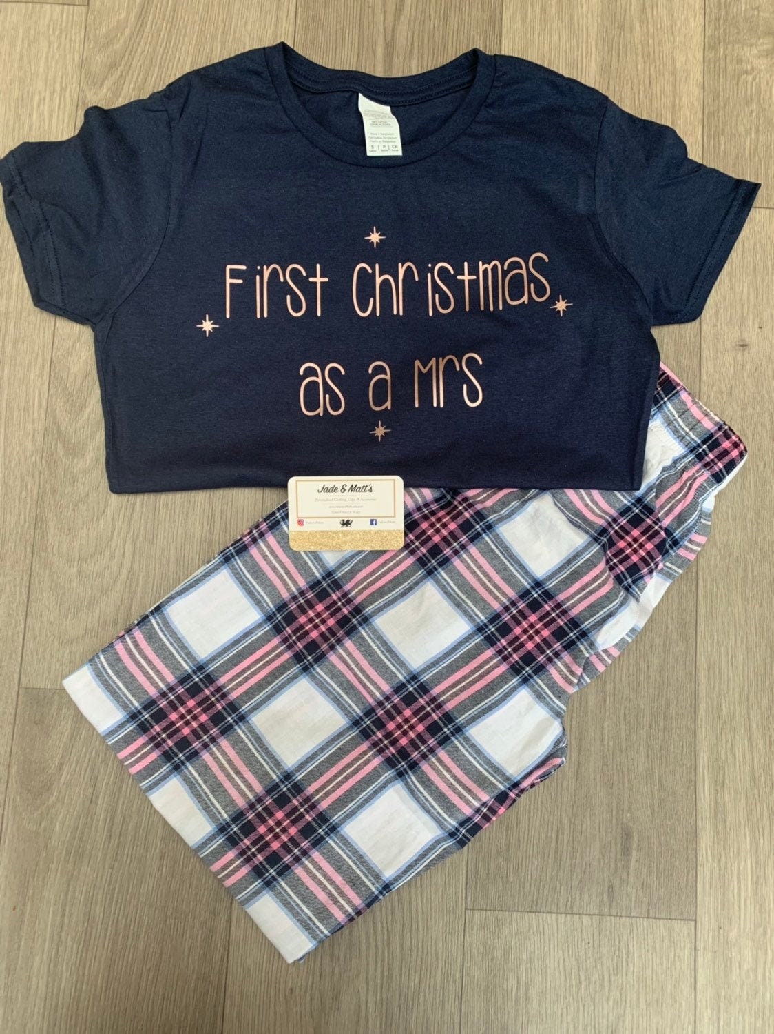 First Christmas as a Mrs Pyjamas | Christmas Set | Gift