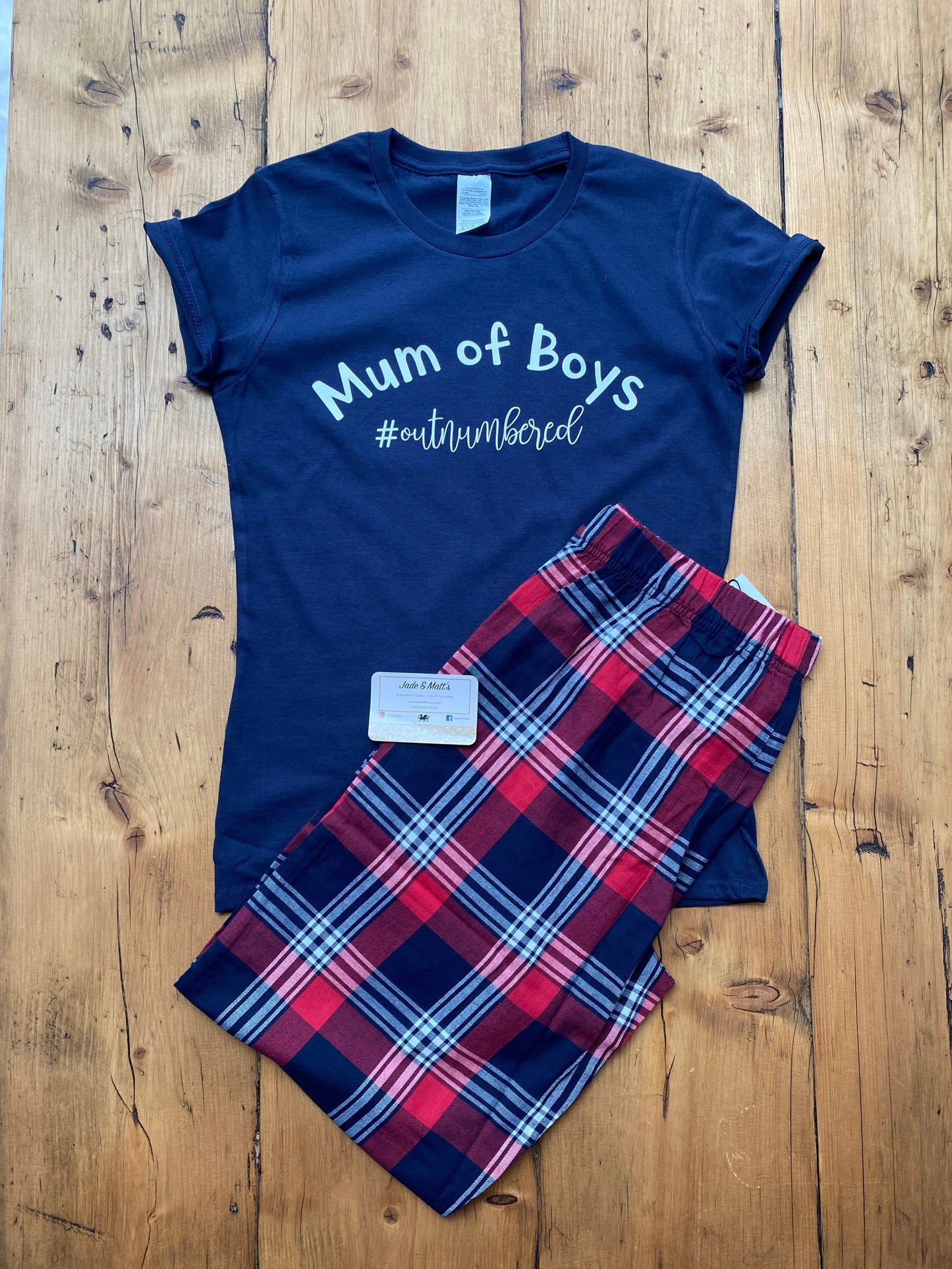 Mum of Boys Pjs | Mum Gift