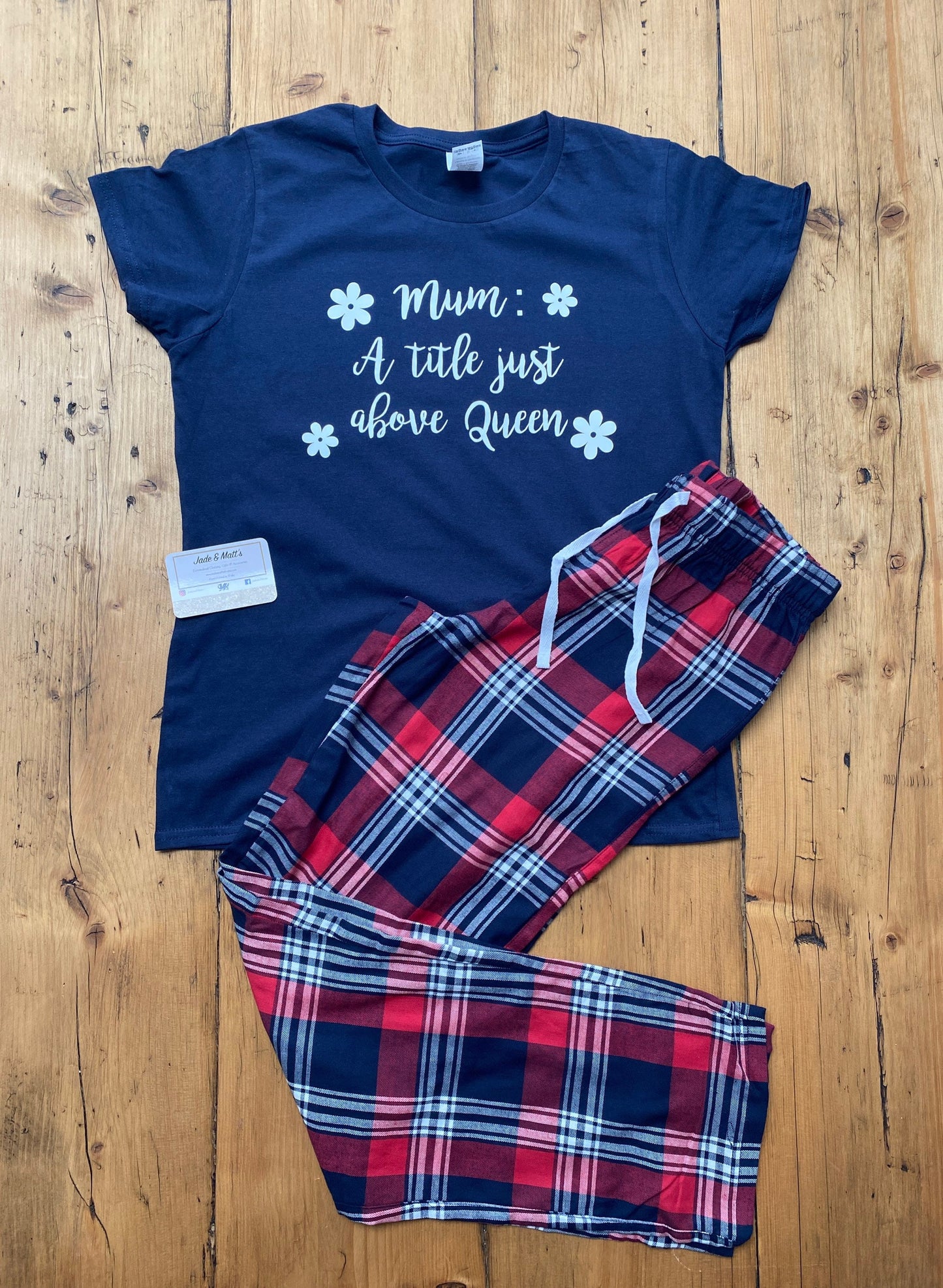 Mum Pyjamas | A title just above Queen | Mothers Day Pjs