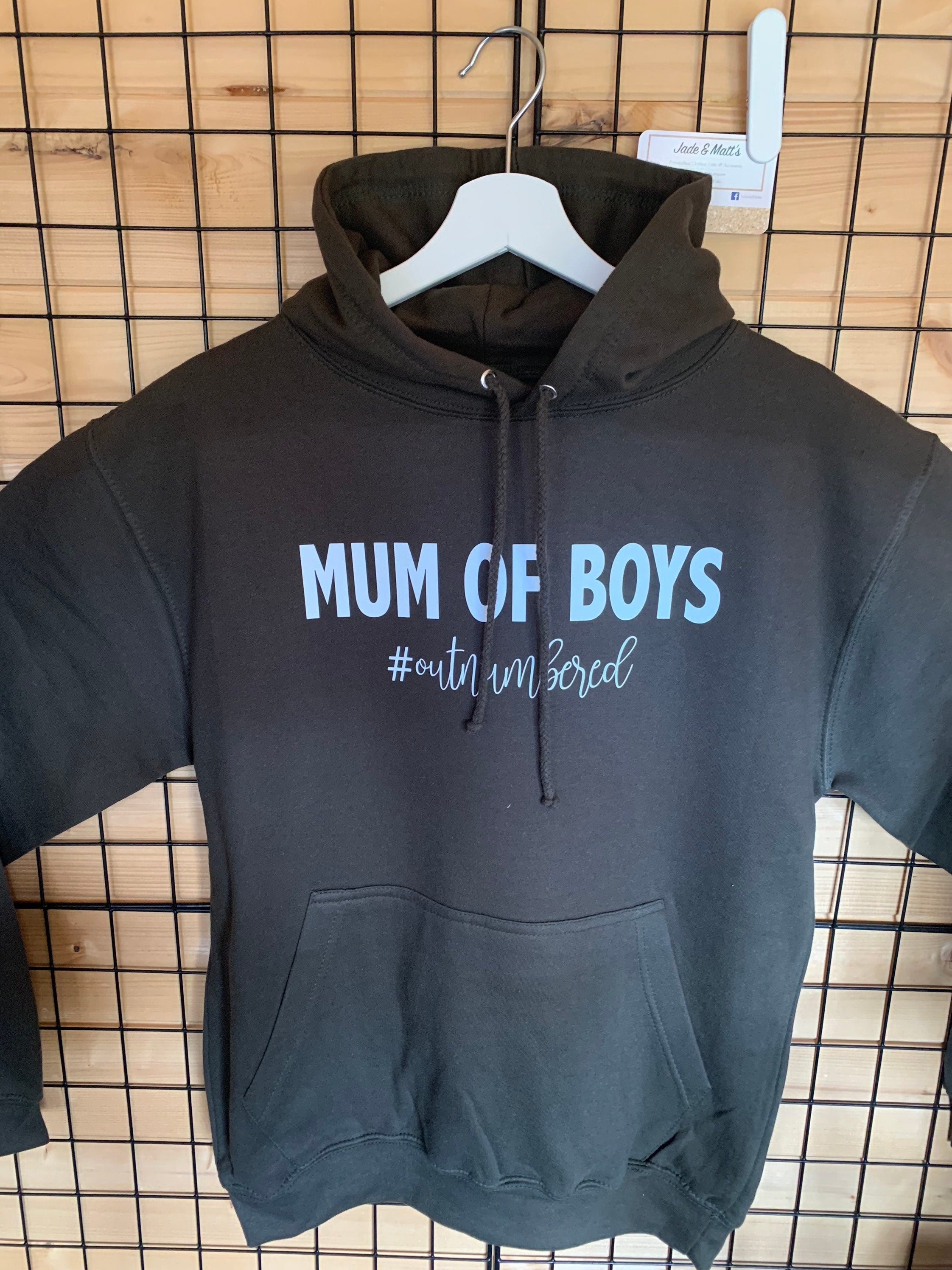 Mum of 2025 boys hoodie