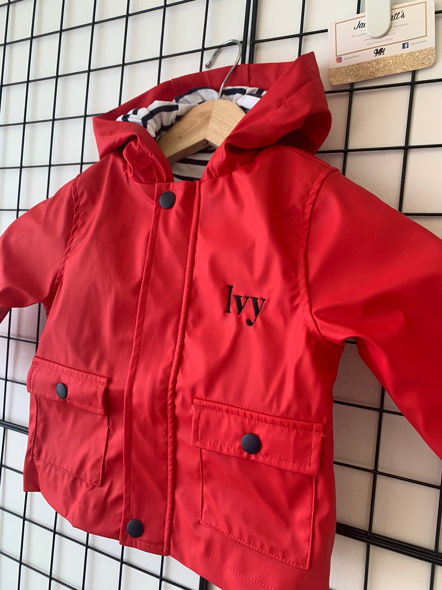 Children's Rain coat | Personalised | Baby & Toddler