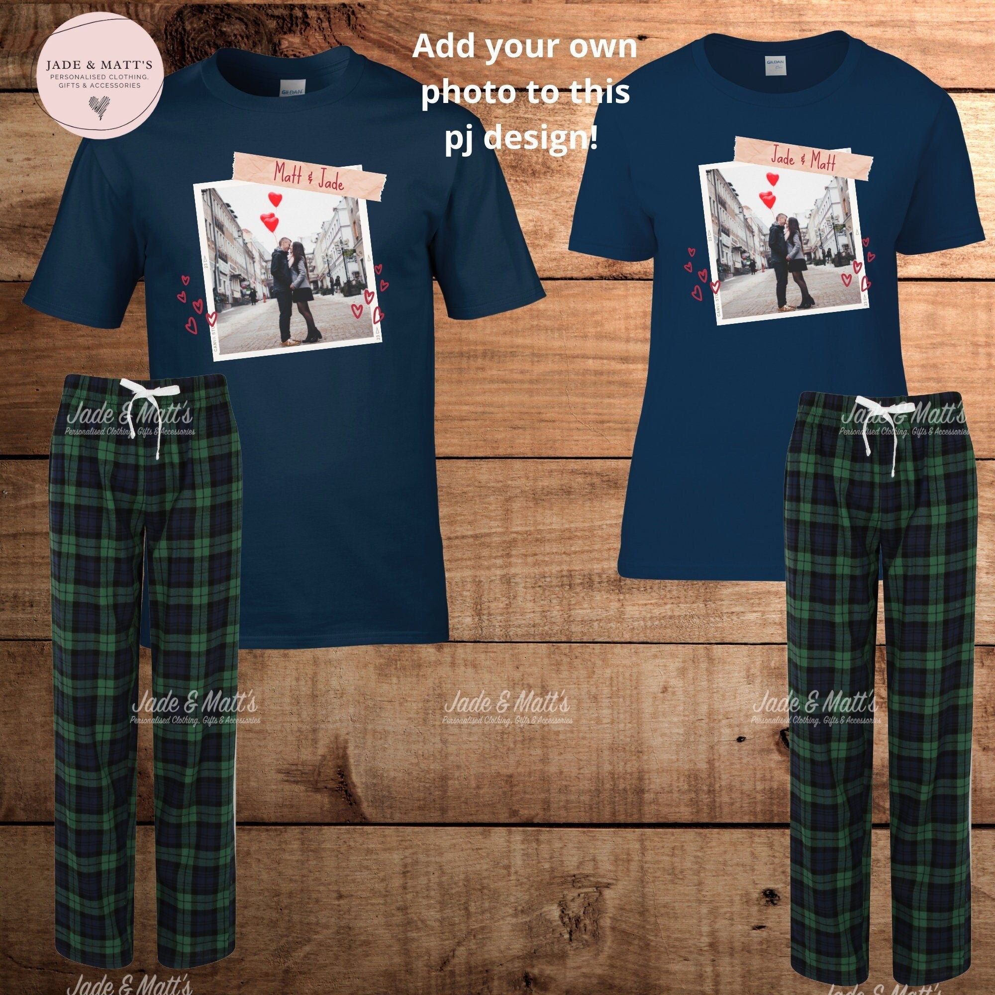 His and hers discount jammies