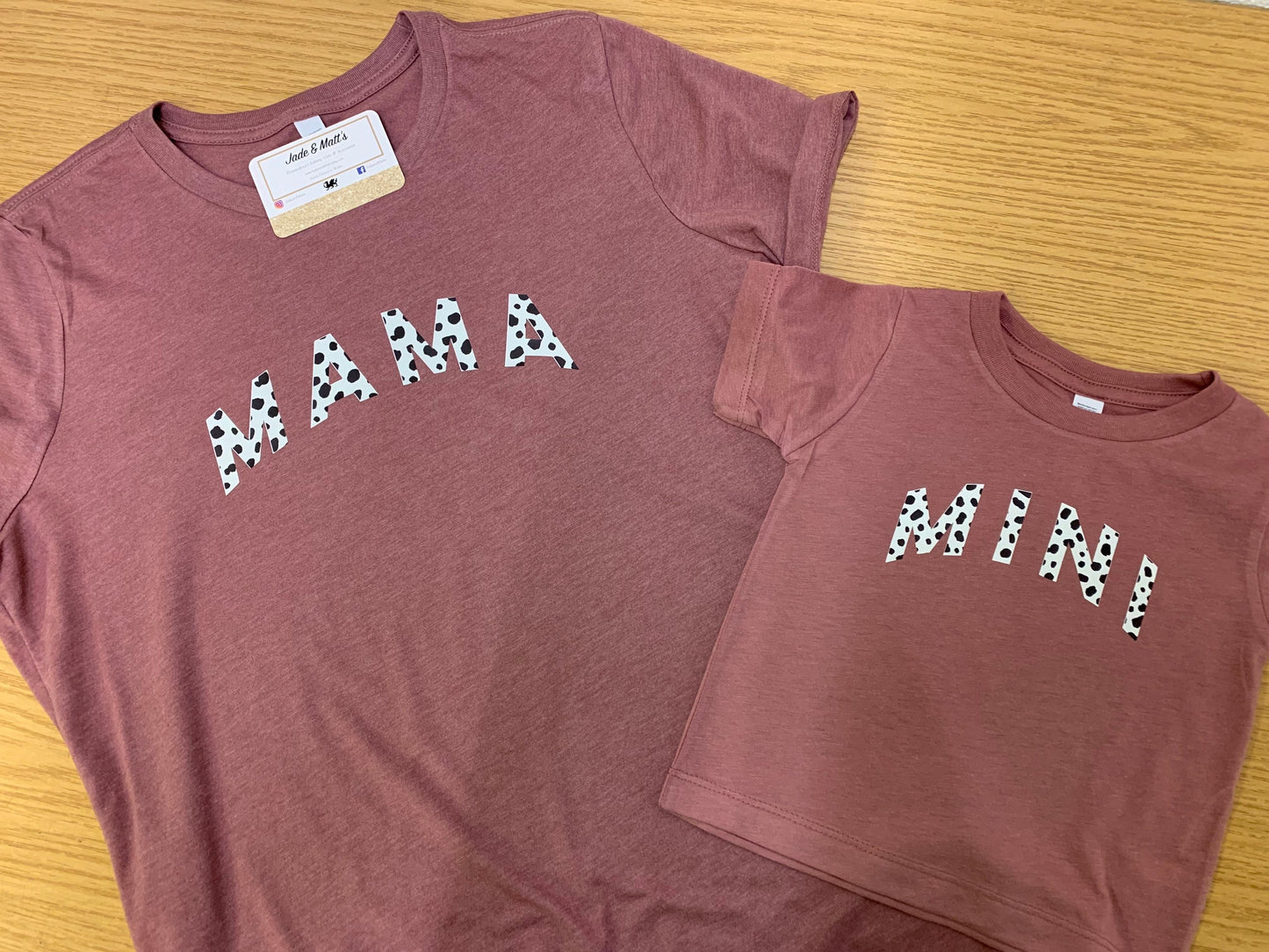 Mothers Day Tshirts | Matching Mama & Mini