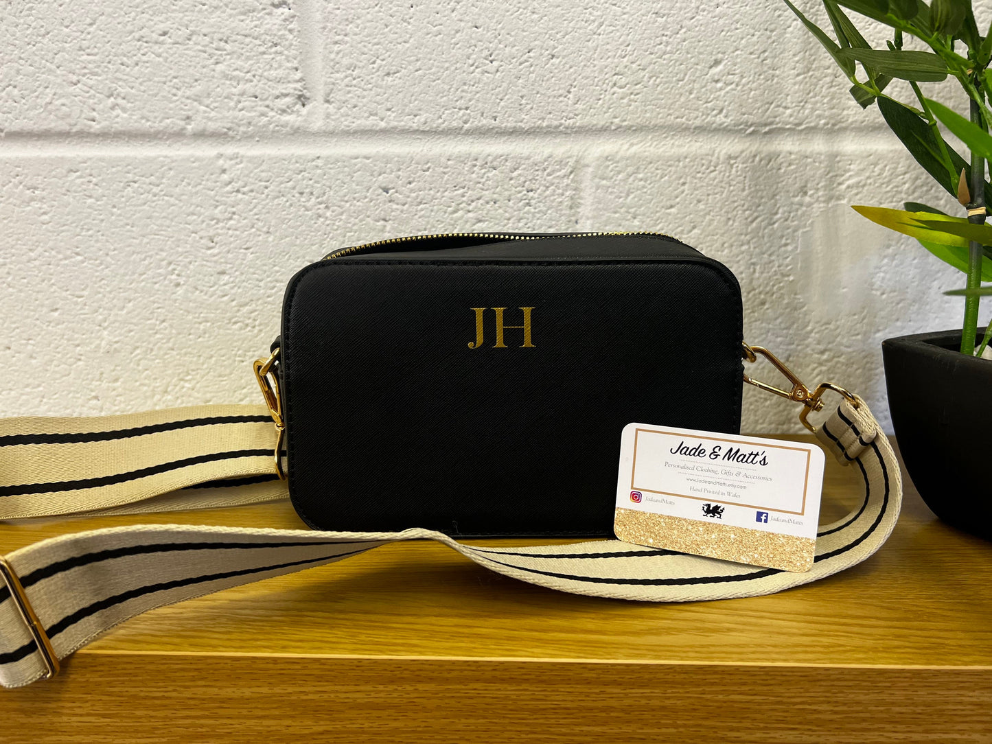 Personalised Cross Bag | Strap Bag | Initials