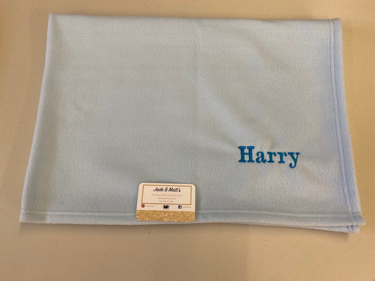 Baby Blanket | Personalised | Embroidered