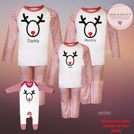 Family Christmas Pyjamas | Personalised Pjs | Matching sets